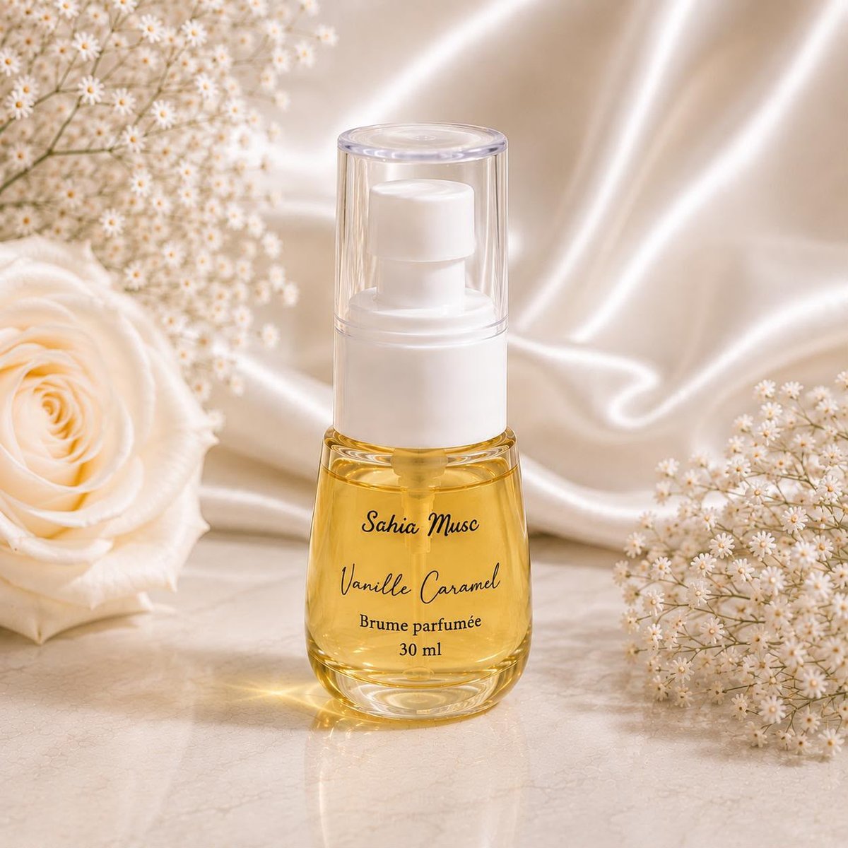 Vanille Caramel, brume parfumée · 30 ml Sahia Musc
