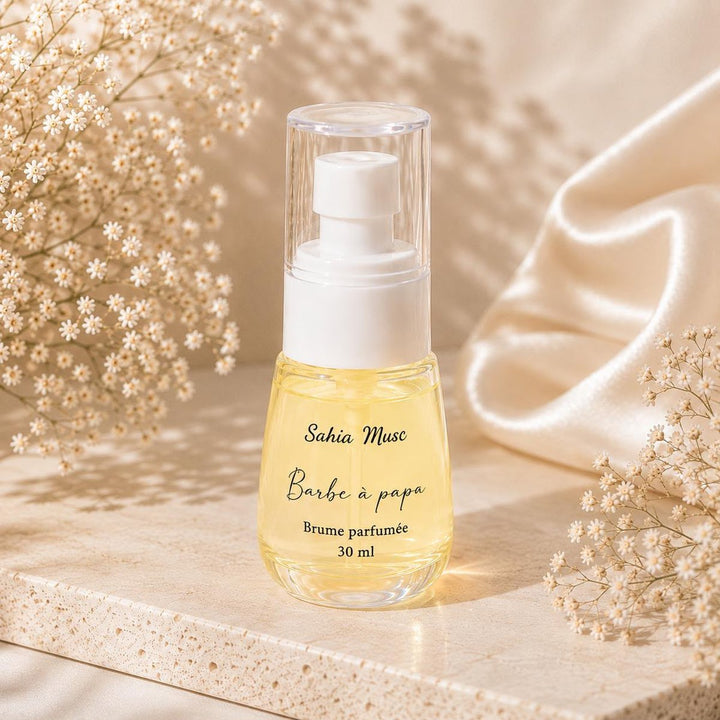 Barbe à papa, brume parfumée · 30 ml Sahia Musc